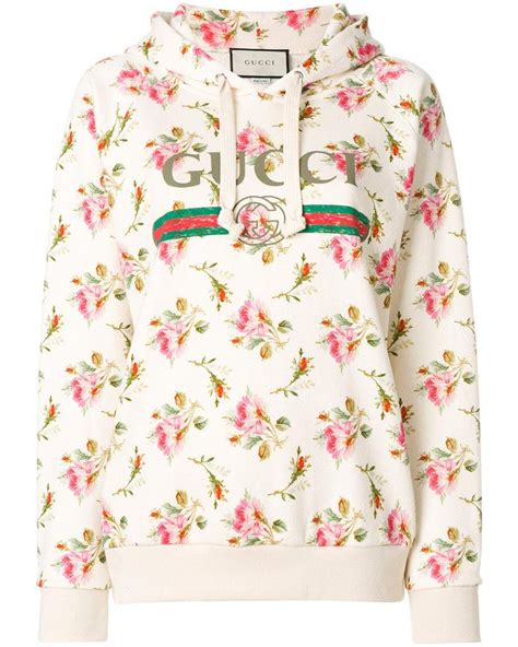 gucci floral sweatshirt womens|Gucci velour sweatsuit.